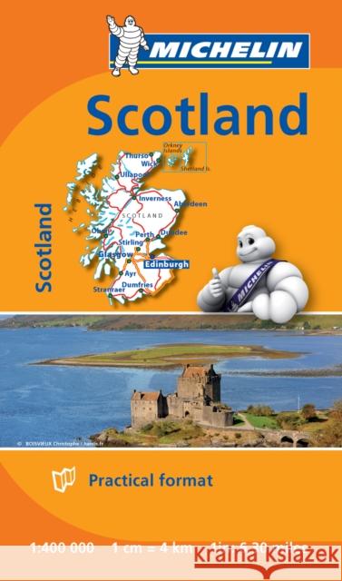 Scotland - Michelin Mini Map 8501: Map   9782067192577 Michelin Editions des Voyages - książka