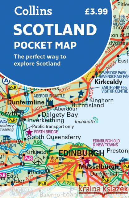 Scotland Pocket Map: The Perfect Way to Explore Scotland Collins Maps 9780008492571 HarperCollins Publishers - książka