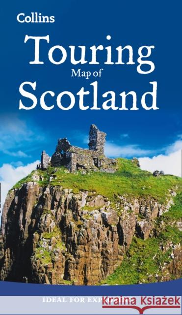 Scotland Touring Map: Ideal for Exploring Collins Maps 9780008368302 HarperCollins Publishers - książka