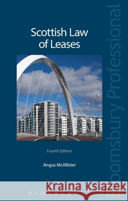 Scottish Law of Leases Angus McAllister 9781847665669  - książka