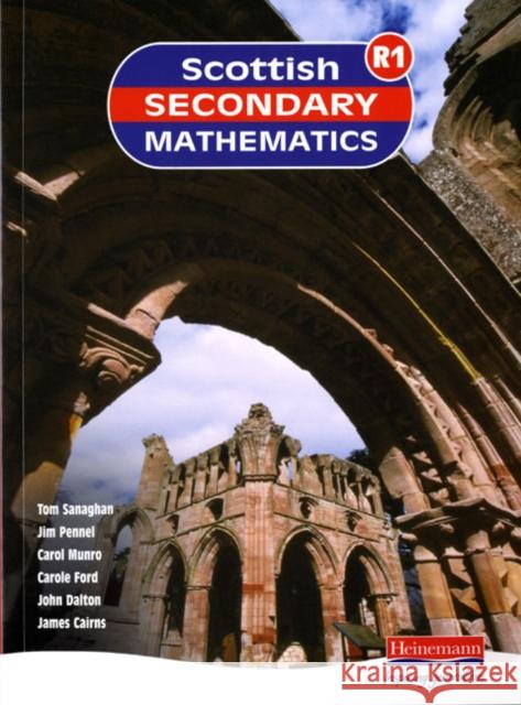 Scottish Secondary Maths Red 1 Student Book Scottish Secondary Mathematics Group 9780435040116 Pearson Education Limited - książka