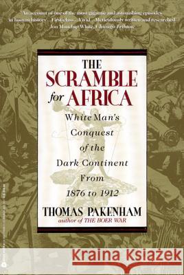 Scramble for Africa... Thomas Pakenham 9780380719990 Harper Perennial - książka