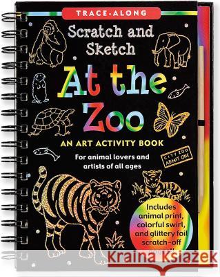 Scratch & Sketch at the Zoo Martha Day Zschock 9781441305732 Peter Pauper Press Inc,US - książka