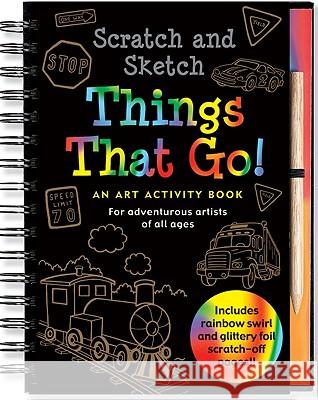 Scratch & Sketch Things That Go Martha Day Zschock 9781441303394 Peter Pauper Press Inc,US - książka