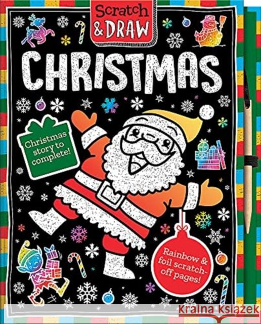 Scratch and Draw Christmas Kit Elliot 9781801051484 Gemini Books Group Ltd - książka