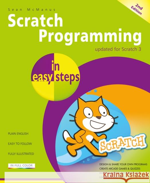 Scratch Programming in easy steps Sean McManus 9781840788594 In Easy Steps Limited - książka