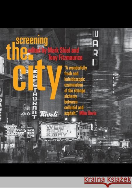 Screening the City Tony Fitzmaurice Mark Shiel 9781859844762 Verso - książka