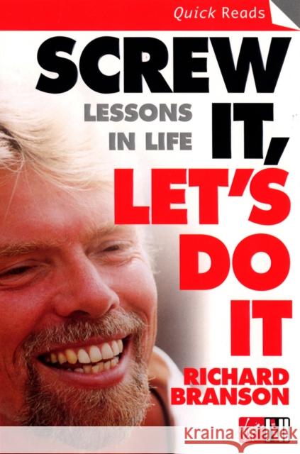 Screw It, Let's Do It: Lessons In Life Richard Branson 9780753510995 Ebury Publishing - książka