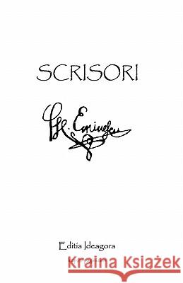 Scrisori: Cele Cinci Scrisori Poetice Mihai Eminescu 9781440442186 Createspace - książka