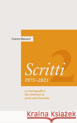 Scritti 1975-2025 Marucci, Franco 9783034352628 Peter Lang - książka