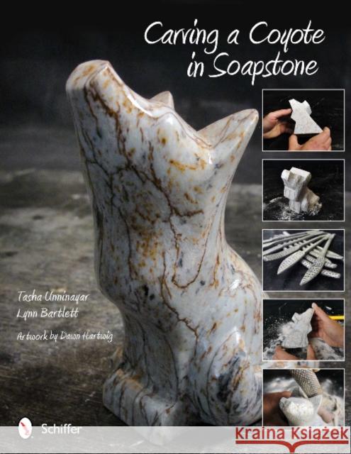 Sculpting a Coyote in Soapstone Unninayar, Tasha 9780764340093 Schiffer Publishing - książka