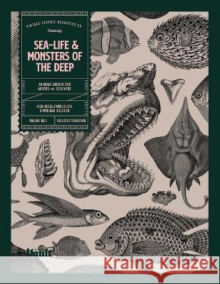 Sea-life & Monsters of the Deep James 9781925968941 Vault Editions Ltd - książka