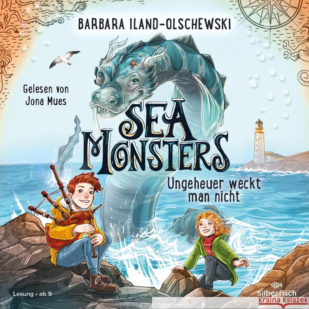 Sea Monsters - Ungeheuer weckt man nicht (Sea Monsters 1), 2 Audio-CD Iland-Olschewski, Barbara 9783745603545 Silberfisch - książka