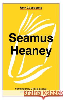 Seamus Heaney Michael Allen 9780333608869  - książka