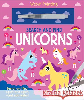 Search and Find Unicorns Georgie Taylor Maaike Boot 9781789583243 Imagine That - książka