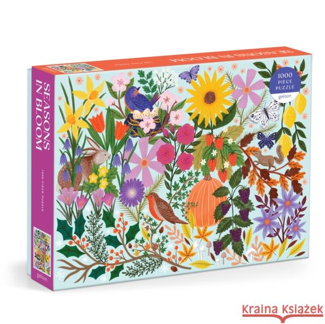 Seasons in Bloom 1000 Piece Puzzle Galison 9780735384385 Galison - książka