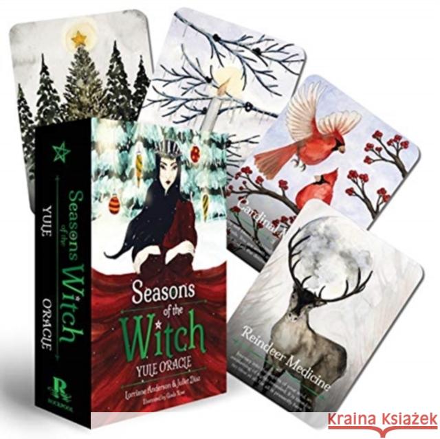 Seasons of the Witch: Yule Oracle Lorriane Anderson, Juliet Diaz, Giada Rose 9781925946222 Rockpool Publishing - książka