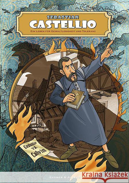 Sebastian Castellio: Ein Leben Fur Gewaltlosigkeit Und Toleranz Vischer, Bernhard 9783796546945 Schwabe Verlag Basel - książka