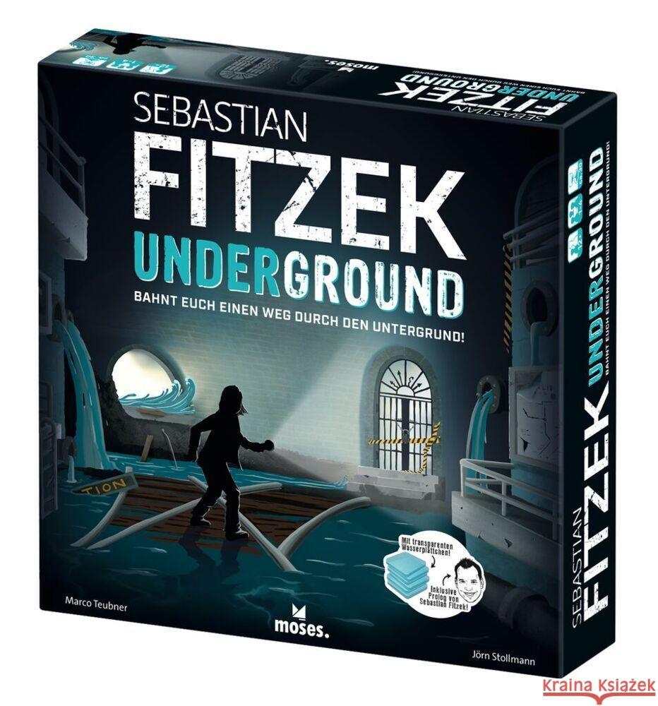 Sebastian Fitzek Underground Teubner, Marco 4033477901798 moses. Verlag - książka