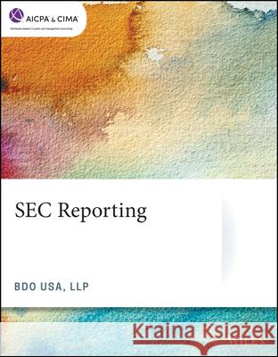 SEC Reporting Bdo USA 9781119724421 Wiley - książka