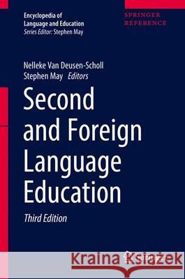 Second and Foreign Language Education Stephen May Nelleke Va Angel M. Y. Lin 9783319022451 Springer - książka