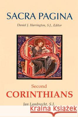 Second Corinthians Jan Lambrecht Daniel J. Harrington 9780814659717 Liturgical Press - książka