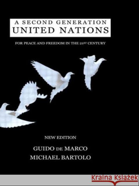 Second Generation United Nations De_Marco 9780710305589 Taylor and Francis - książka
