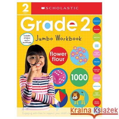 Second Grade Jumbo Workbook: Scholastic Early Learners (Jumbo Workbook) Scholastic 9781338715606 Cartwheel Books - książka