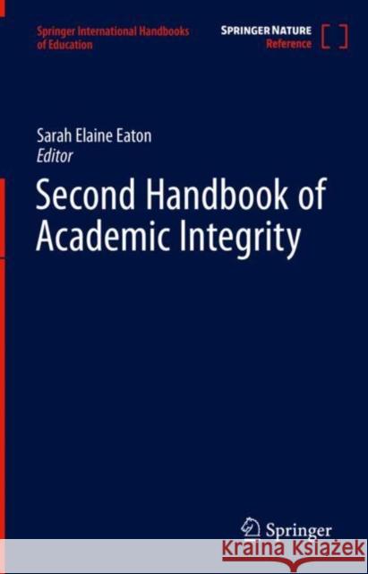 Second Handbook of Academic Integrity  9783031541438 Springer Nature Switzerland - książka