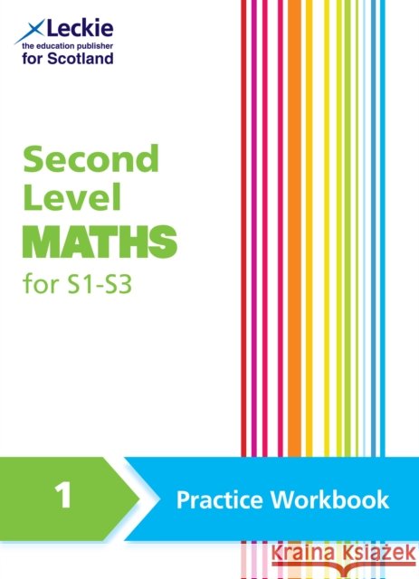 Second Level Maths Practice Workbook 1 for S1 – S3 Carol Lyon 9780008741334 HarperCollins Publishers - książka