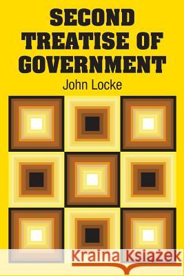 Second Treatise of Government John Locke 9781731706478 Simon & Brown - książka