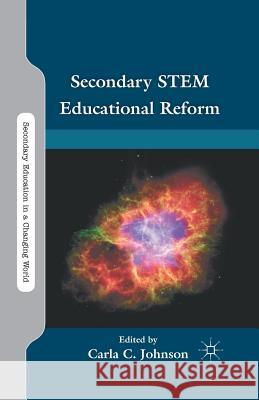 Secondary STEM Educational Reform Carla C. Johnson C. Johnson 9781349294084 Palgrave MacMillan - książka