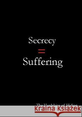 Secrecy = Suffering: The Hardships of Hiding Dennis Meredith 9780960049127 Smokeblood LLC - książka