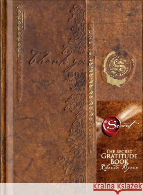 Secret Gratitude Book Rhonda Byrne 9781847371881 Simon & Schuster Ltd - książka