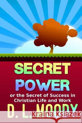 Secret Power: Or the Secret of Success in Christian Life and Work D. L. Moody 9781537732961 Createspace Independent Publishing Platform - książka