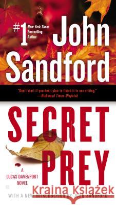 Secret Prey John Sandford 9780425268506 Berkley - książka