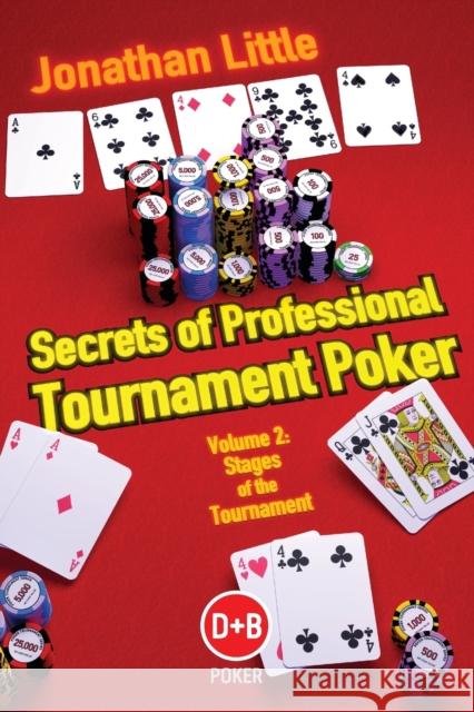 Secrets of Professional Tournament Poker, Volume 2: Stages of the Tournament Little, Jonathan 9781904468585 D&b Publishing - książka