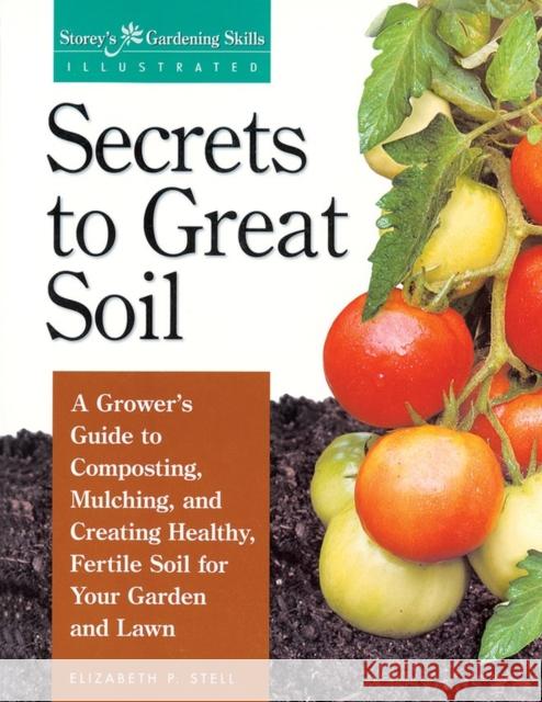 Secrets to Great Soil: A Grower's Guide to Composting, Mulching, and Creating Healthy, Fertile Soil for Your Garden and Lawn Stell, Elizabeth 9781580170086 Storey Publishing - książka