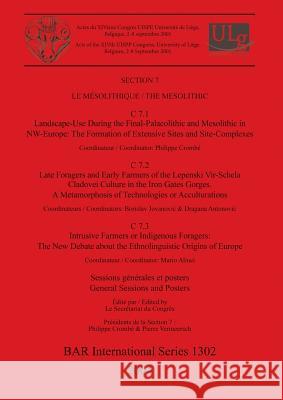 Section 7: Le Mésolithique / The Mesolithic: Sessions générales et posters / General Sessions and Posters Secrétariat Du Congrès, Le 9781841716527 British Archaeological Reports - książka