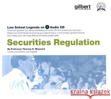 Securities Regulations - audiobook Therese H. Maynard 9780314161147 Gilbert Law Summaries - książka