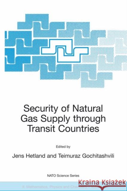 security of natural gas supply through transit countries  Hetland, Jens 9781402020773 KLUWER ACADEMIC PUBLISHERS GROUP - książka