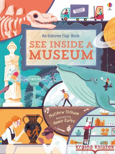 See Inside a Museum Matthew Oldham 9781474917971 Usborne Publishing Ltd - książka