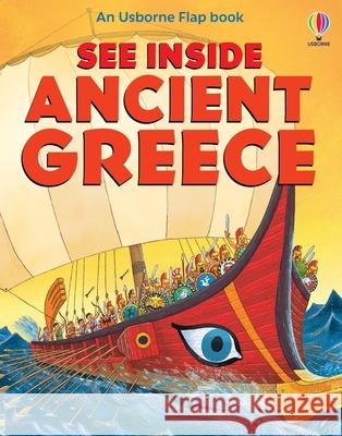 See Inside Ancient Greece Rob Lloyd Jones 9781836043980 Usborne Publishing Ltd - książka