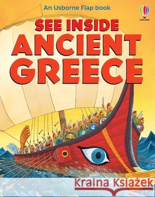 See Inside Ancient Greece Rob Lloyd Jones Barry Ablett 9781836052319 Usborne Books - książka