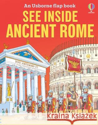 See Inside Ancient Rome Katie Daynes 9781836044451 Usborne Publishing Ltd - książka
