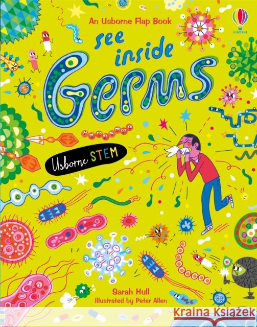 See Inside Germs Hull Sarah 9781474943680 Usborne Publishing Ltd - książka