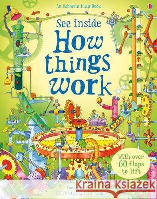 See Inside How Things Work Conrad Mason Colin King 9781805317746 Usborne Books - książka