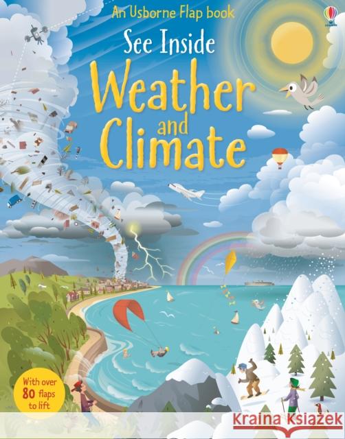 See Inside Weather and Climate Daynes Katie 9781409563983 USBORNE PUBLISHING - książka