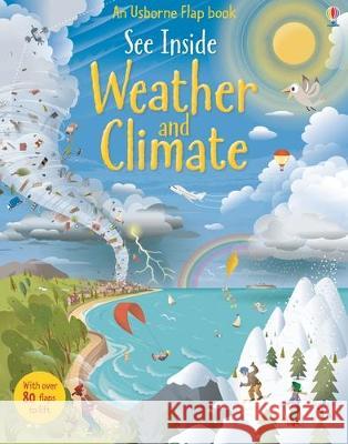 See Inside Weather and Climate Katie Daynes Russell Tate 9781805319542 Usborne Books - książka