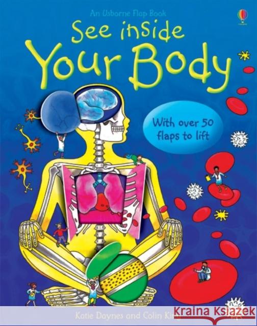 See Inside Your Body Daynes Katie King Colin 9780746070055 Usborne Publishing Ltd - książka